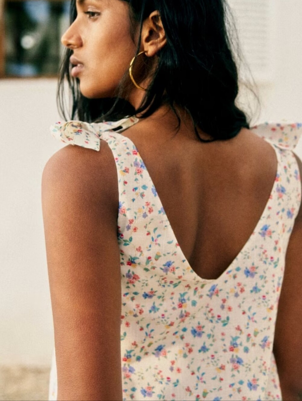 Sezane Lara Blouse In Melia Print - Picture 16 of 16